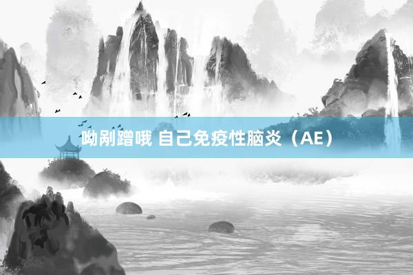 呦剐蹭哦 自己免疫性脑炎（AE）