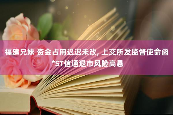 福建兄妹 资金占用迟迟未改， 上交所发监督使命函 *ST信通退市风险高悬