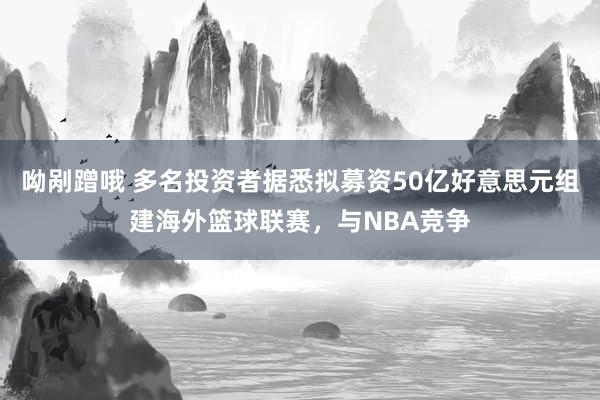 呦剐蹭哦 多名投资者据悉拟募资50亿好意思元组建海外篮球联赛，与NBA竞争